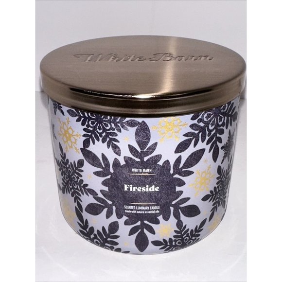 White Barn Accents Bath Body Works White Barn Fireside 3wick Candle
